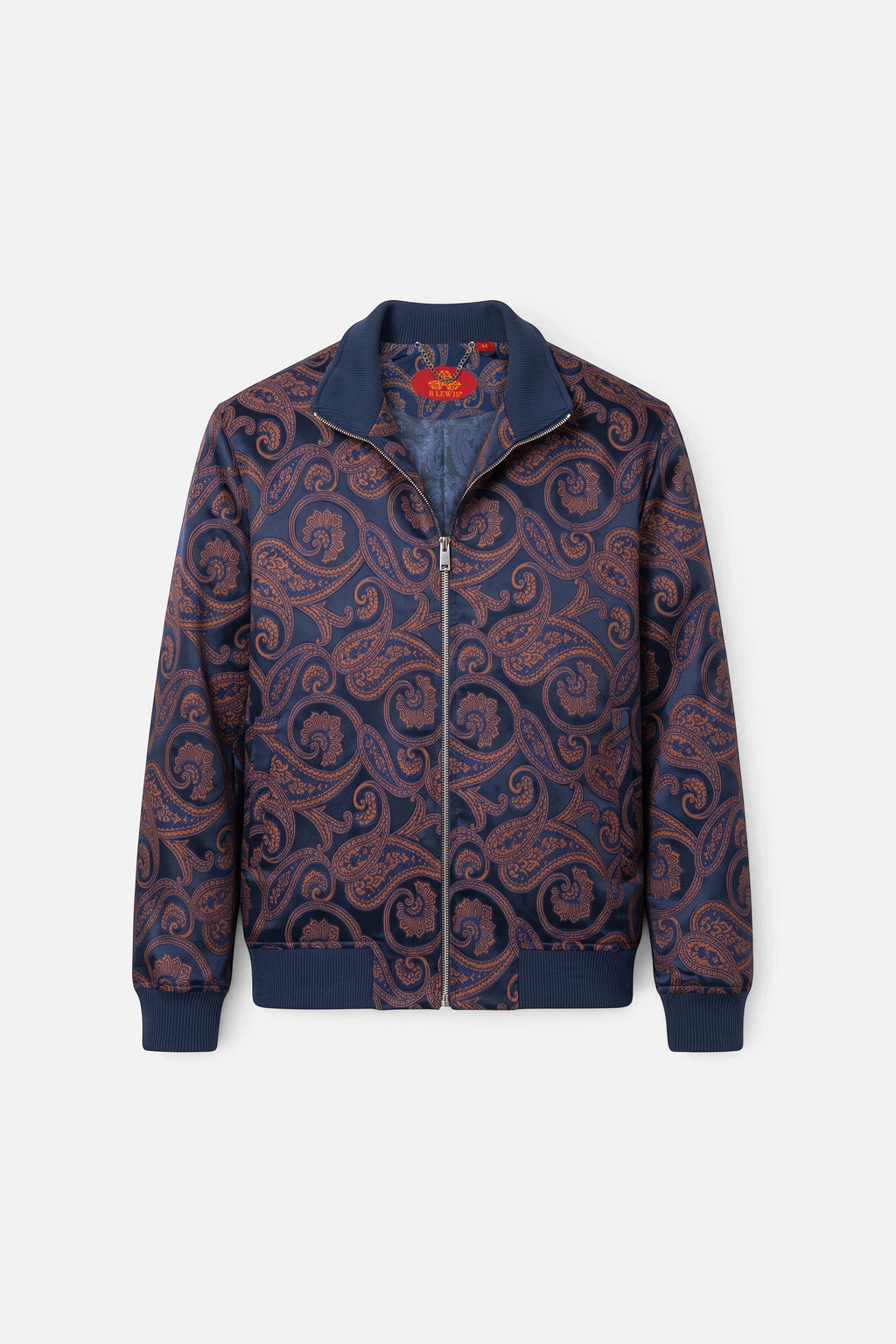 Paisley Bomber Jacket