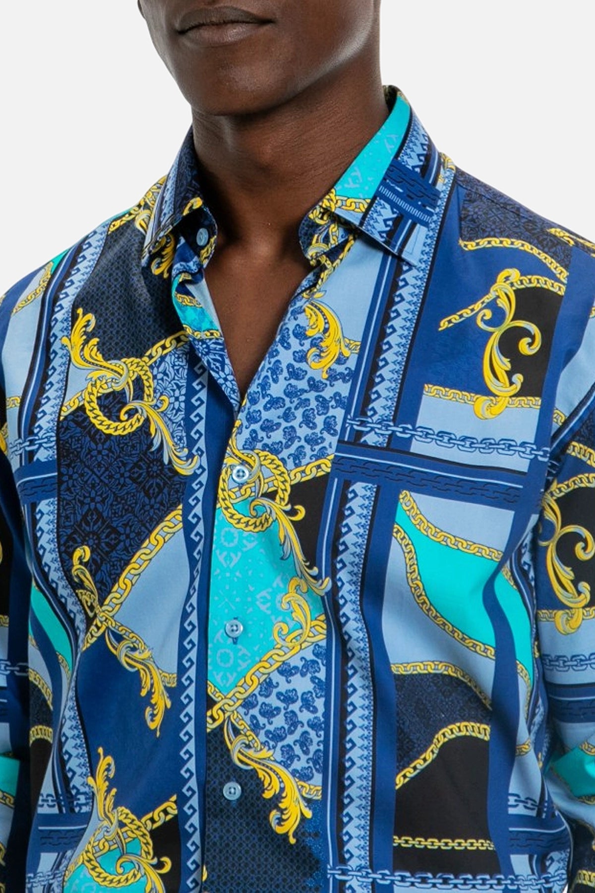 Baroque Chain Print Shirt