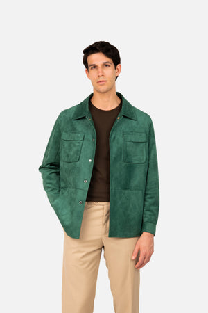Suede Green