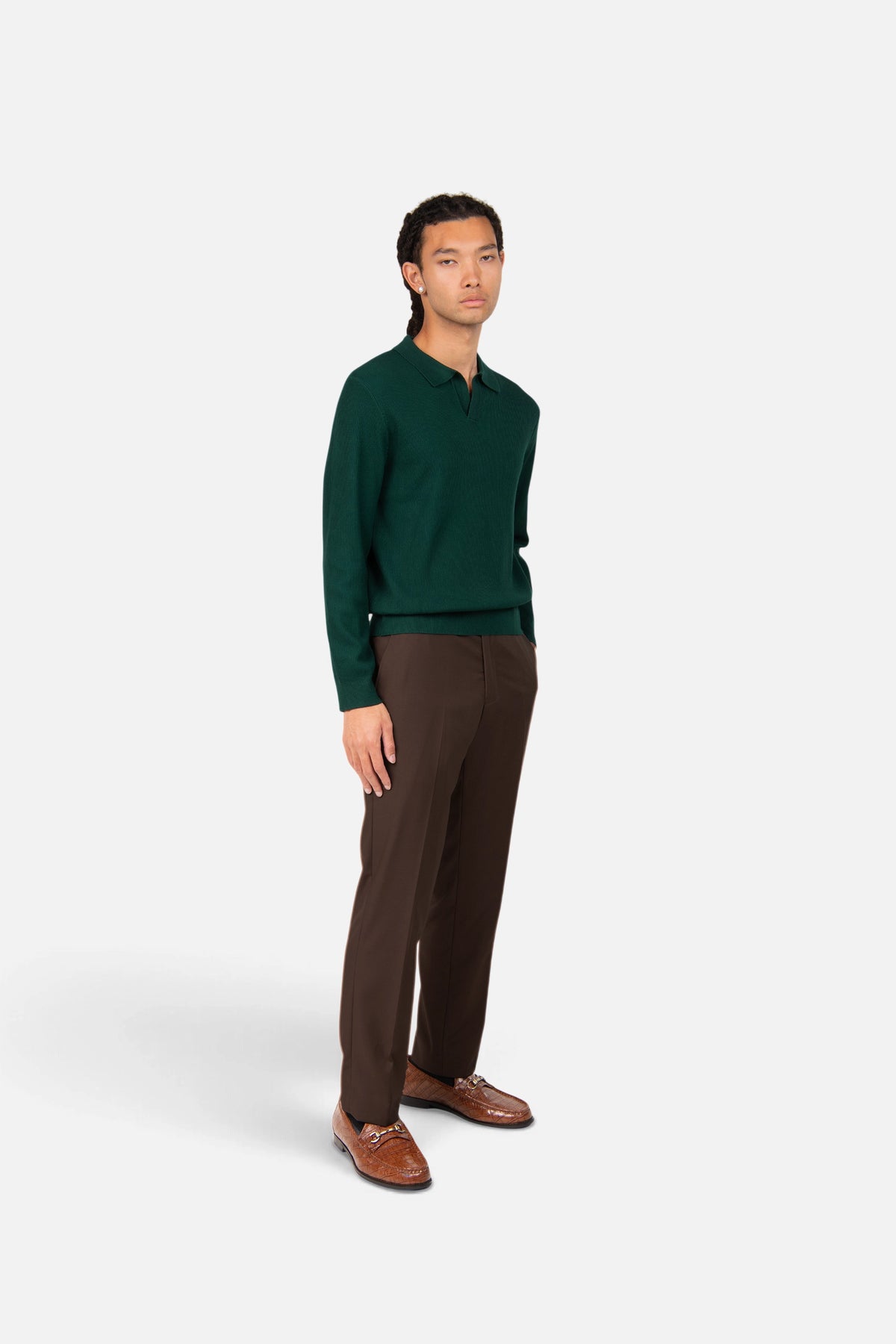 Silas Knit Polo Sweater